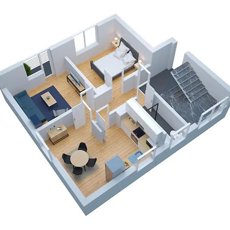Am Palaisgarten, Netflix, Wlan, Boxspringbett Apartment *